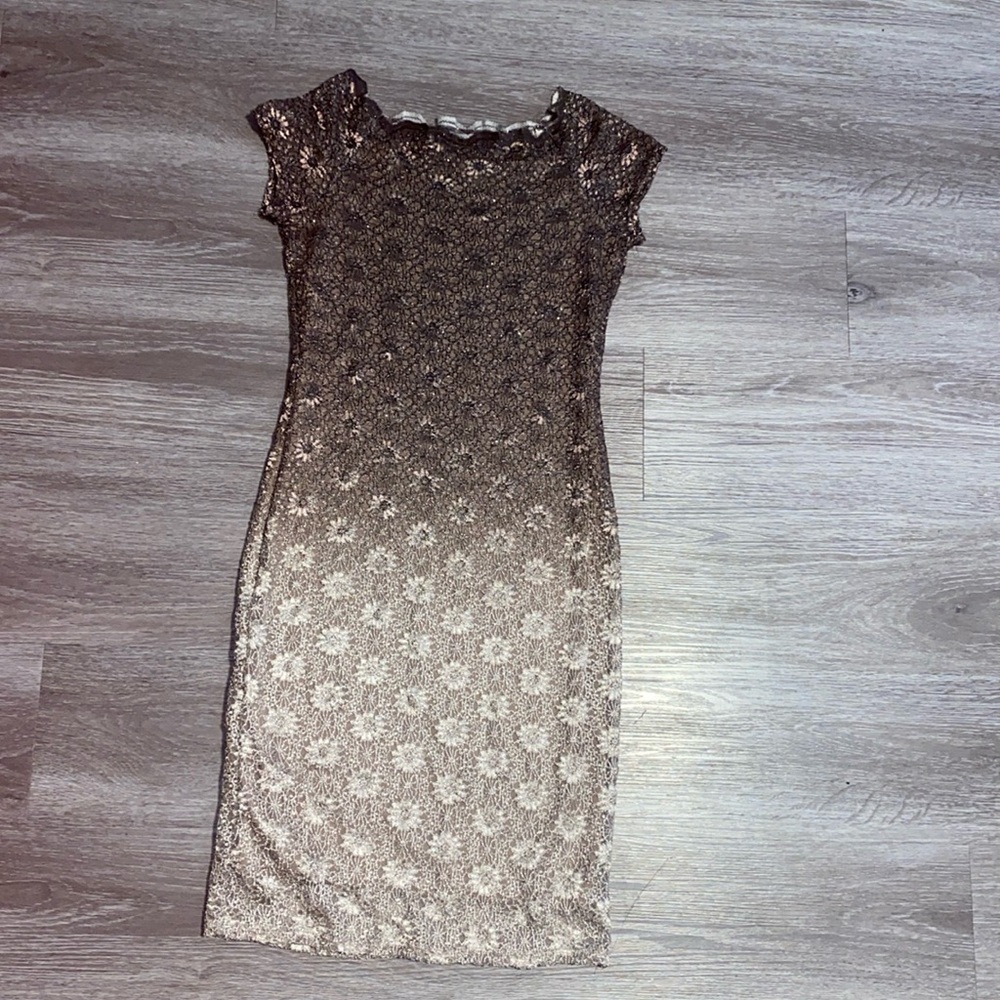 Onyx Nite ombre dress